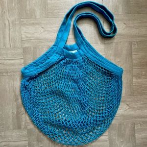 Wide Mesh Tote